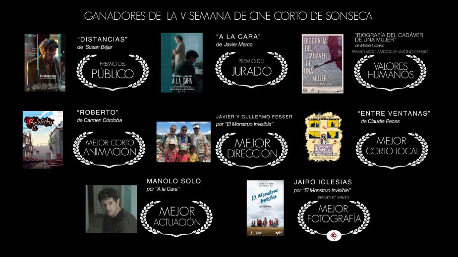 PALMARES V SEMANA DE CINE CORTO DE SONSECA